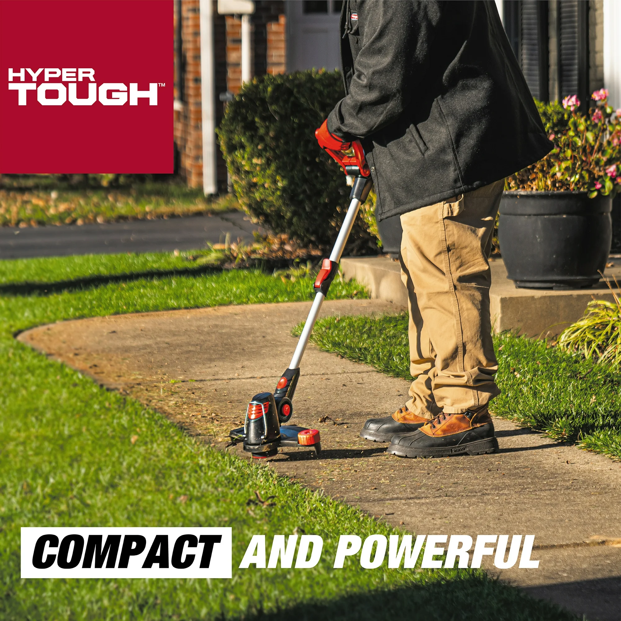 Hyper Tough 20V Max Cordless 12-inch String Trimmer, HT21-401-003-02