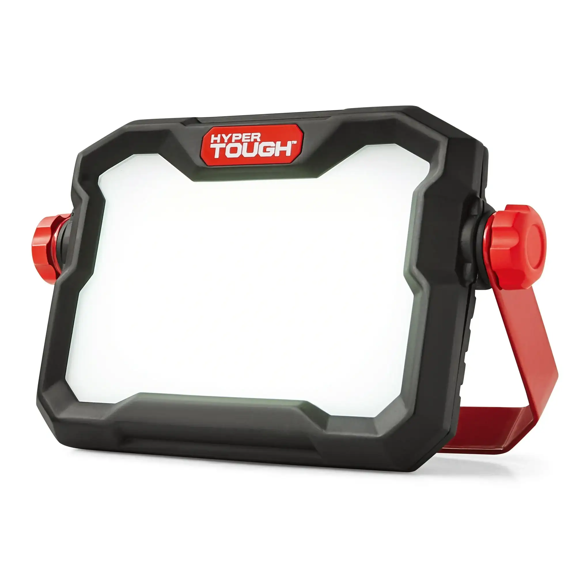 Hyper Tough 10W LED 1000 Lumen Rechargeable Free Standing Light Handheld Portable Work Light 1