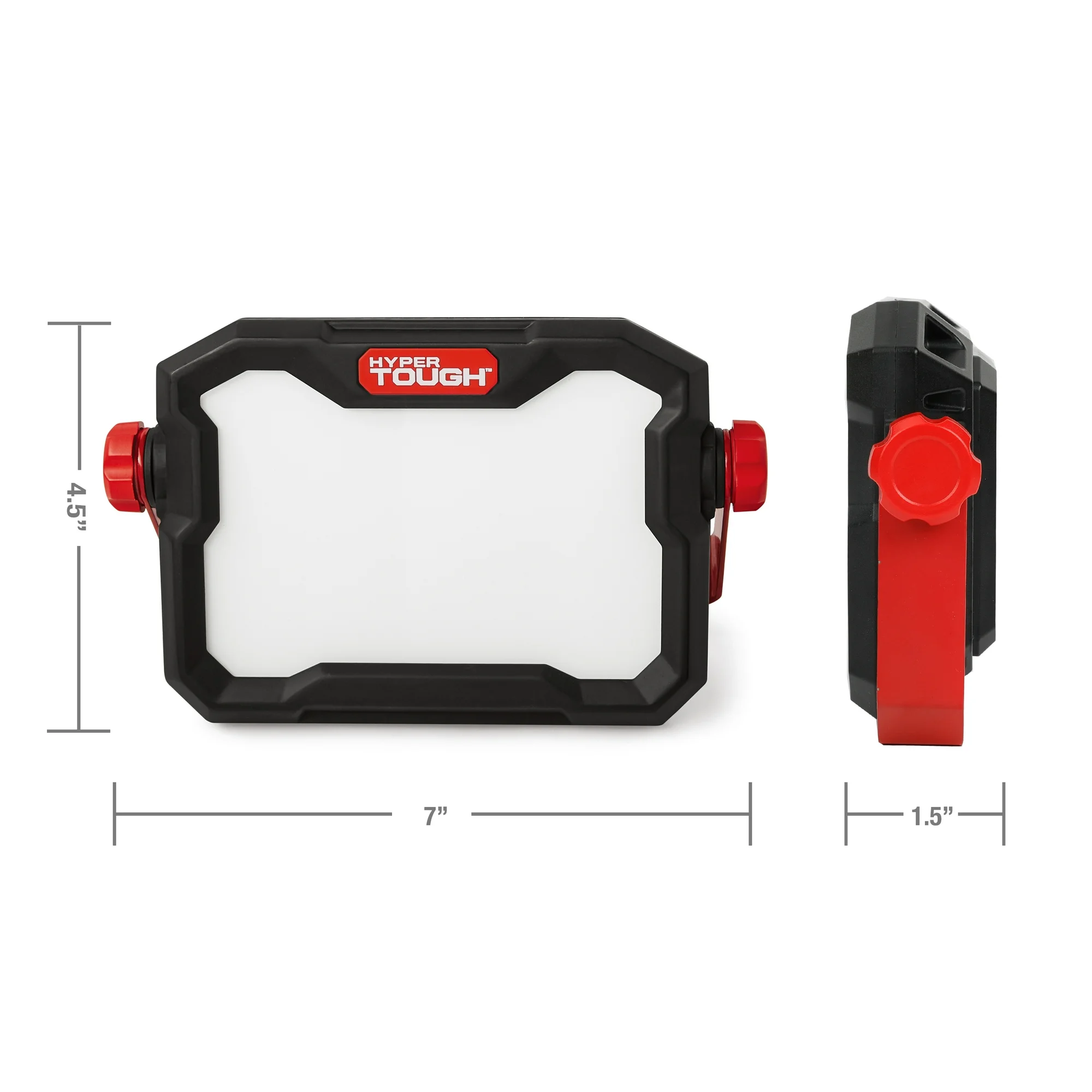 Hyper Tough 10W LED 1000 Lumen Rechargeable Free Standing Light, Handheld Portable Work Light 2