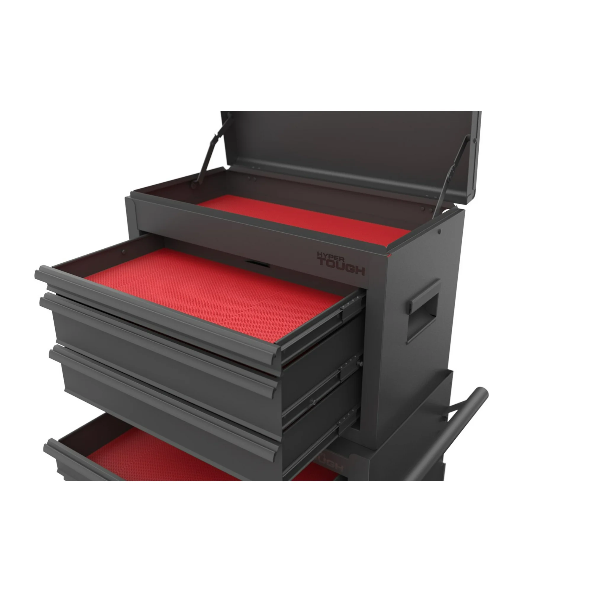 Hyper Tough 20-Inch Heavy Duty Steel Tool Chest, 400 lbs Capacity, Black 5