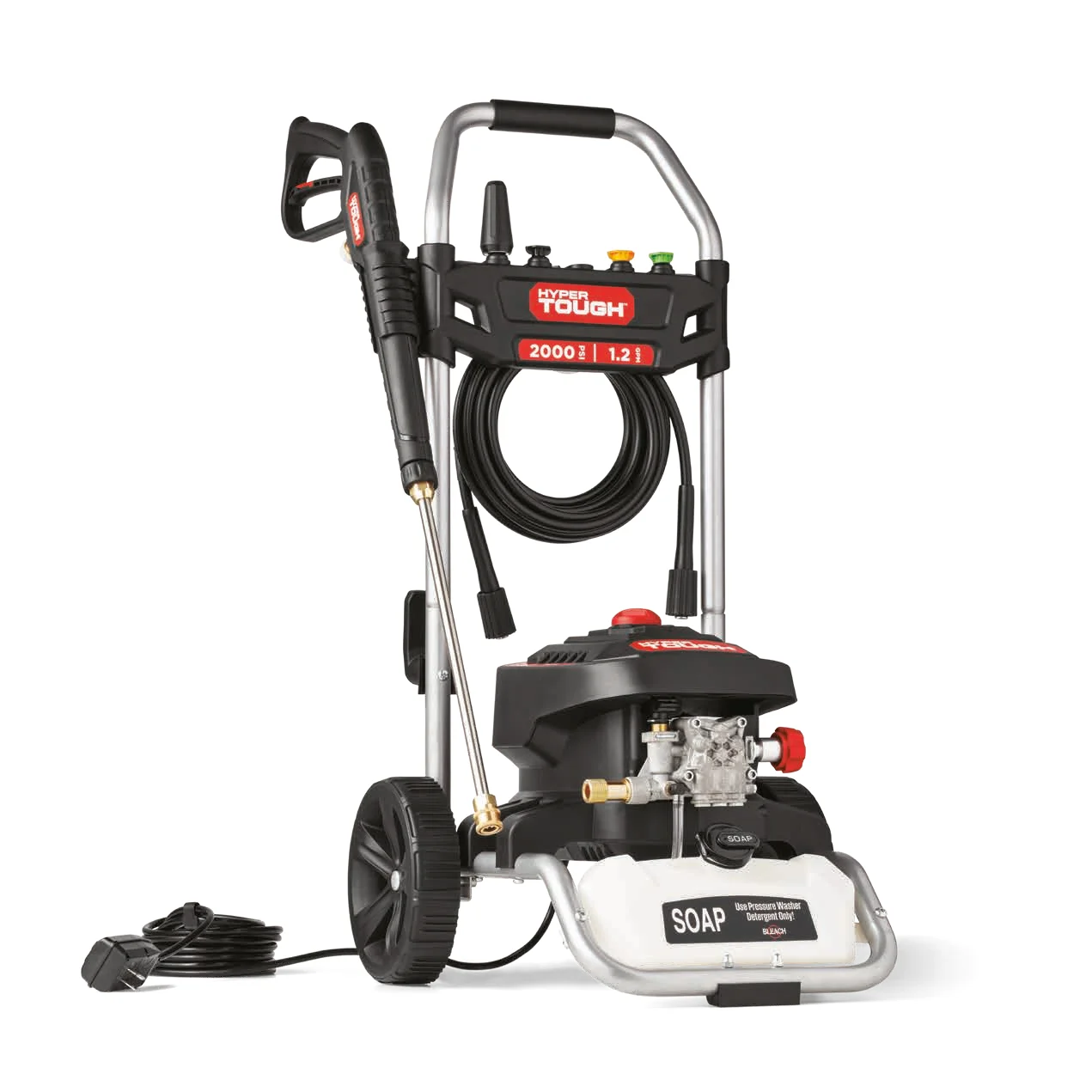 Hyper Tough 2000 PSI at 1.2 GPM 120 V Electric Powered Cold Water Pressure Washer 1