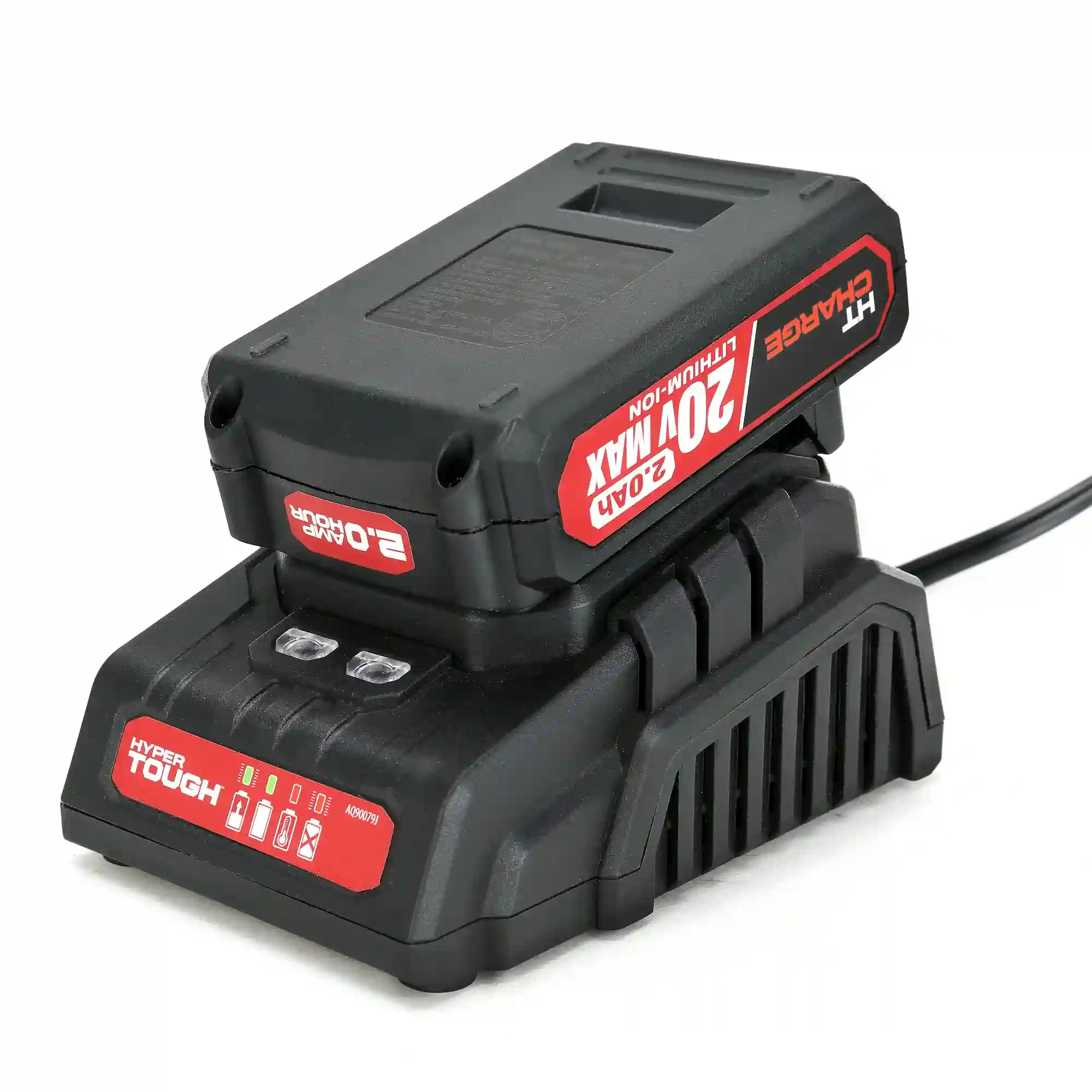 Hyper Tough 20V Max 2.0Ah Lithium-Ion Rechargeable Battery, New Condition 6