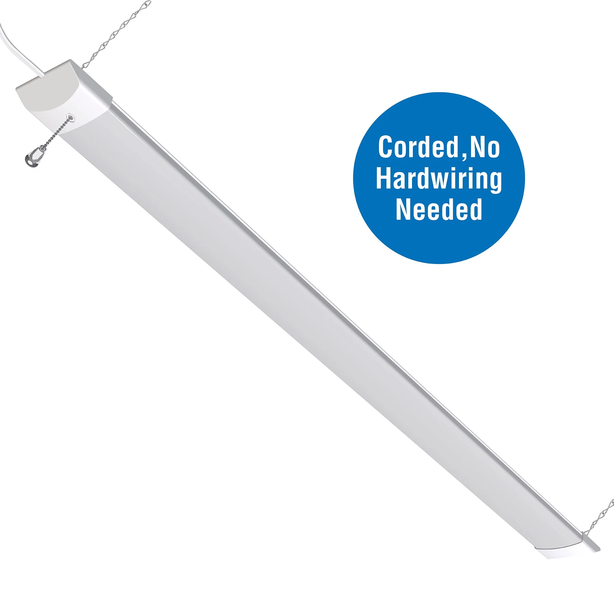 Hyper Tough 3200 Lumen 4ft Slim LED Shop Light 8