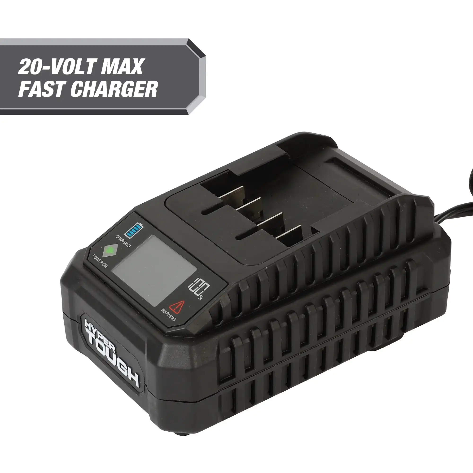 Hyper Tough Fast Charger for 20V Max Lithium-Ion Batteries 2