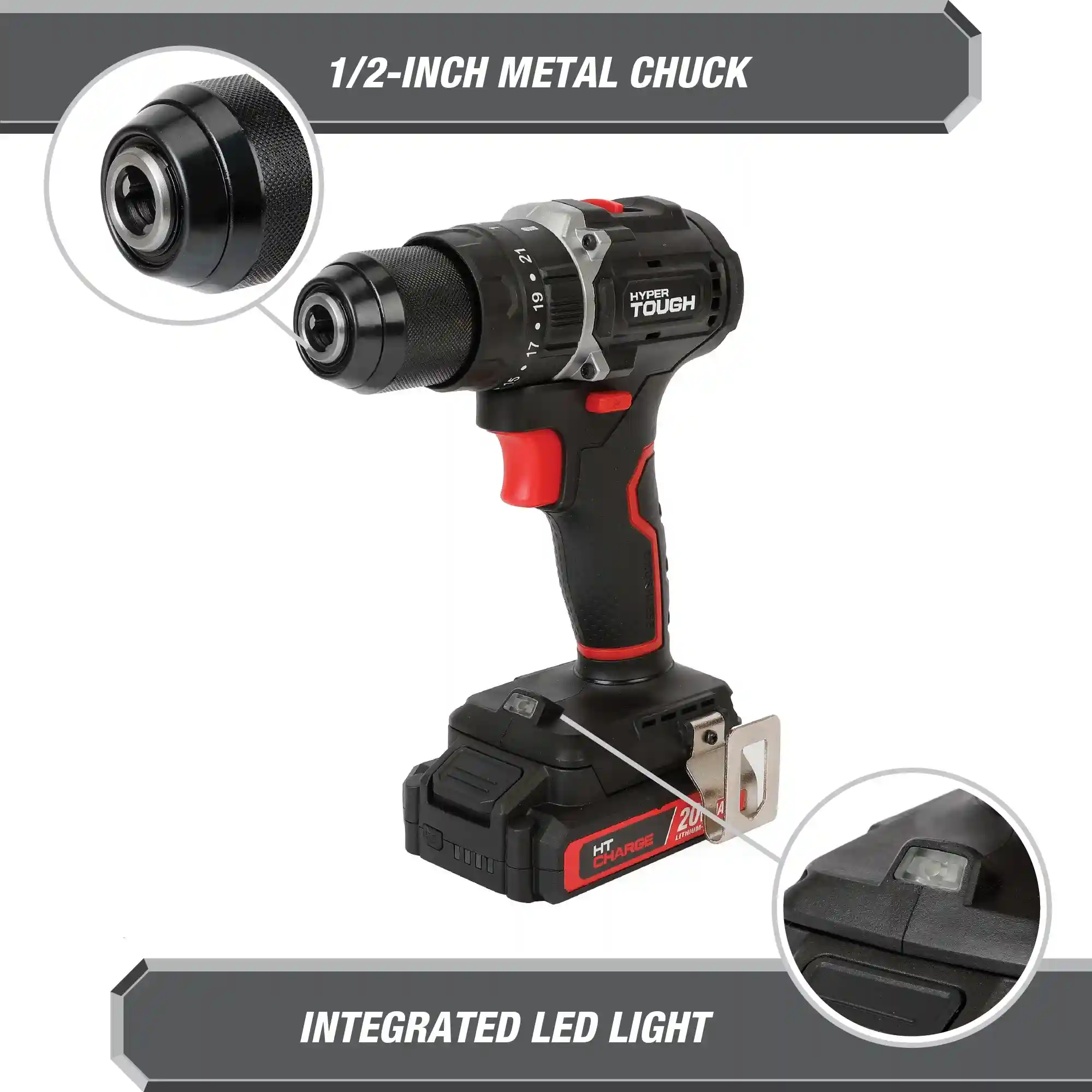 Hyper Tough Hammer Drill 1