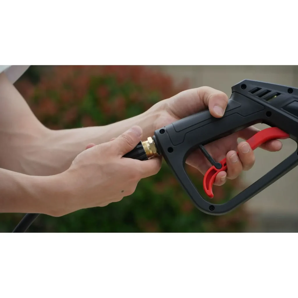 Hyper Tough Pressure Washer Trigger Handle, Stainless Steel, Black 3